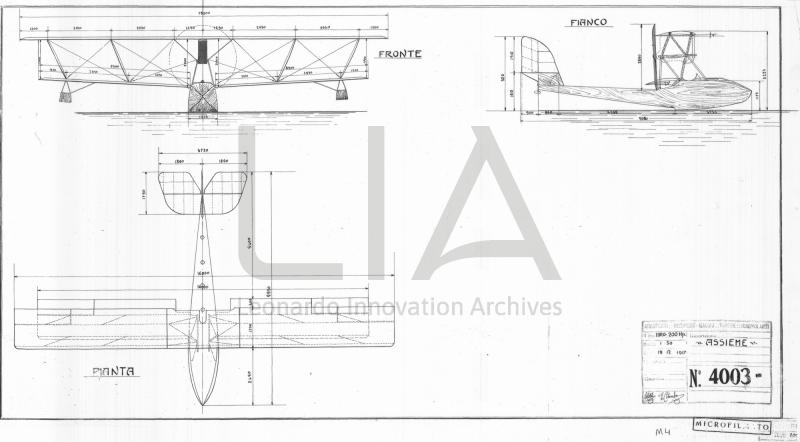 Macchi Idro M. 4  - trittico