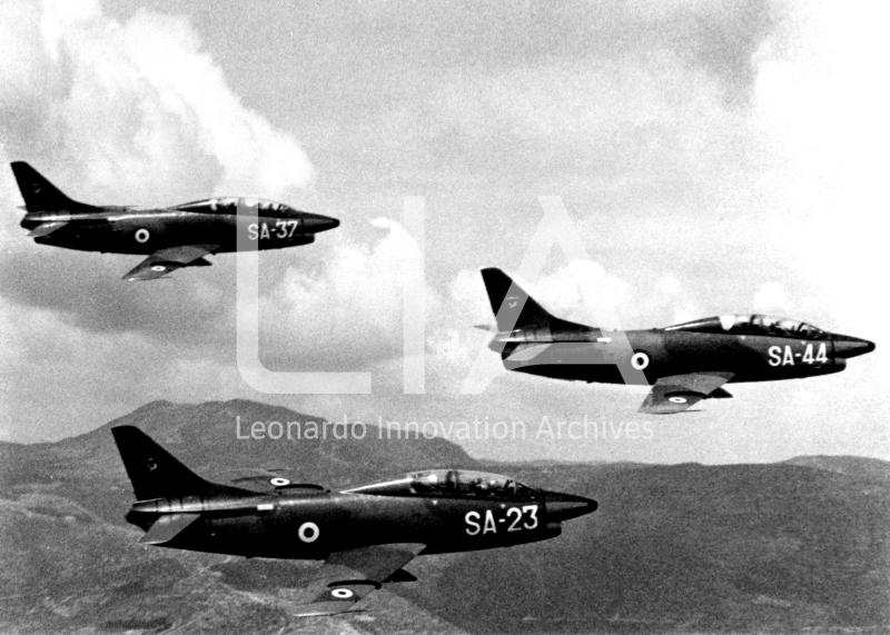 FIAT G91T - in volo