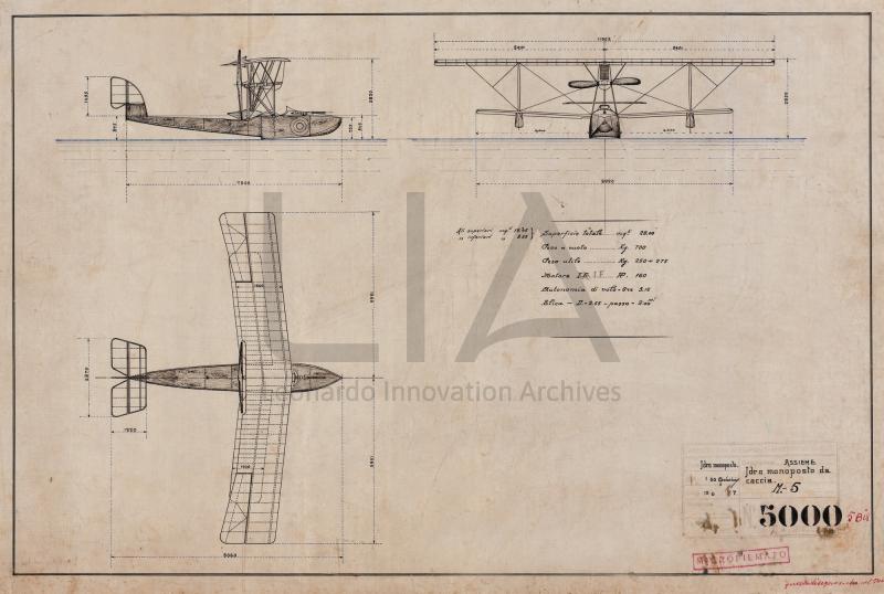 Macchi Idro M. 5  - trittico