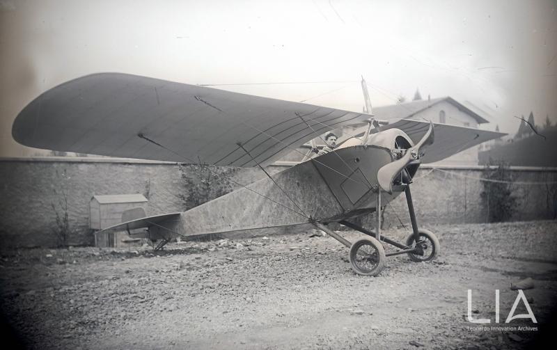 Felice Buzio sul primo Parasol