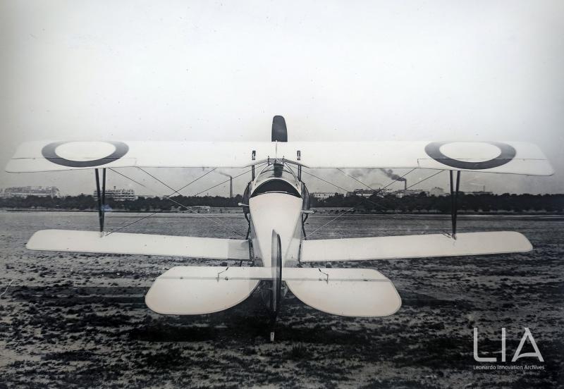 Nieuport Ni.11, presumibilmente francese, vista posteriore