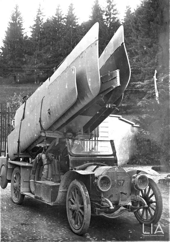 Un Nieuport Macchi Ni 17.000 pronto al viaggio verso Malpensa
