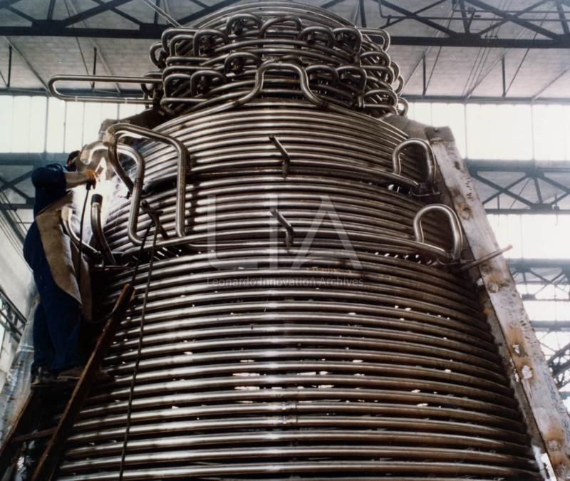 Eurelios - costruzione della caldaia