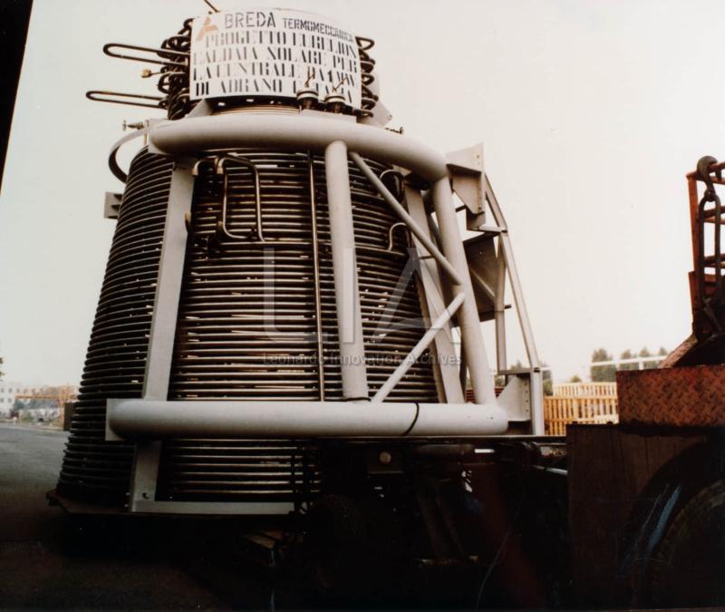 Eurelios - caldaia pronta per il trasporto