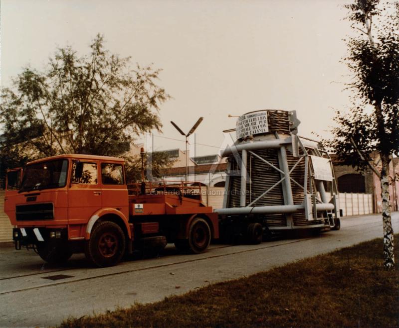 Eurelios - trasporto della caldaia