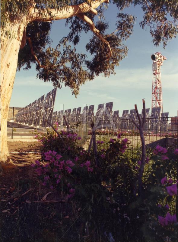 Eurelios - torre solare e campo specchi
