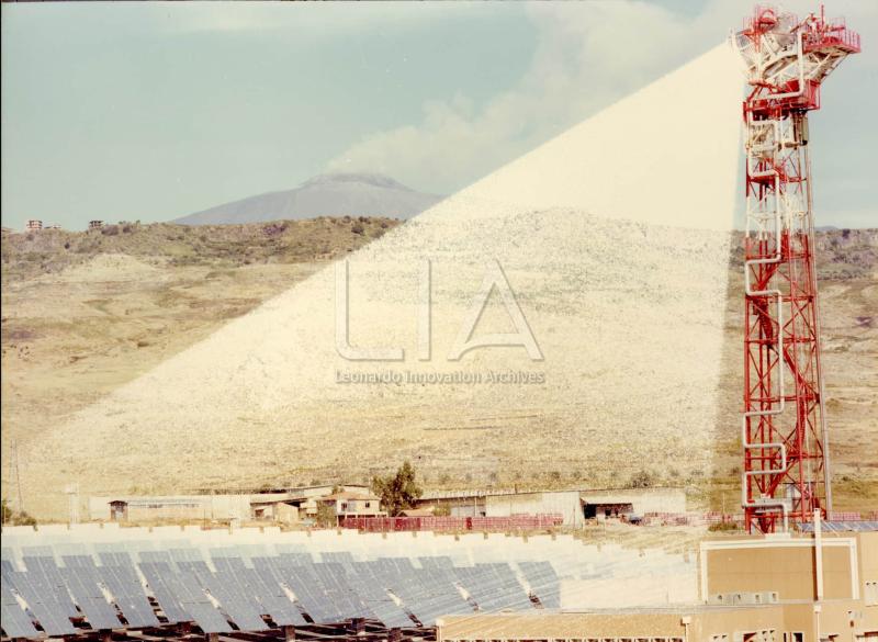 Eurelios - torre solare e campo specchi