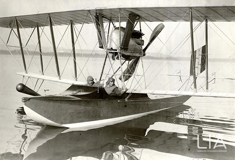 Idrovolante L.2, sul lago di Varese