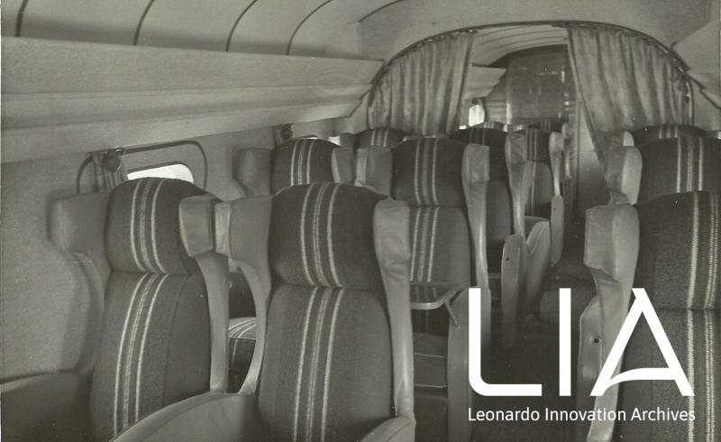 Velivolo SM.75 - cabina passeggeri 1937