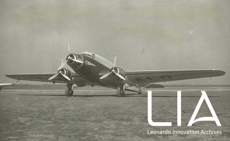 Velivolo SM.75 - pronto al decollo aeroporto Cameri