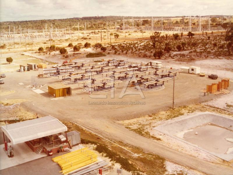 Centrale solare di Perth (Australia) - vista panoramica