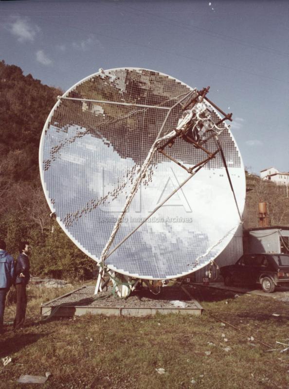 Impianti solari ENEA Casaccia - Concentratore parabolico sperimentale