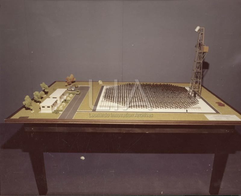 Centrale solare sperimentale ENEA Casaccia - modello