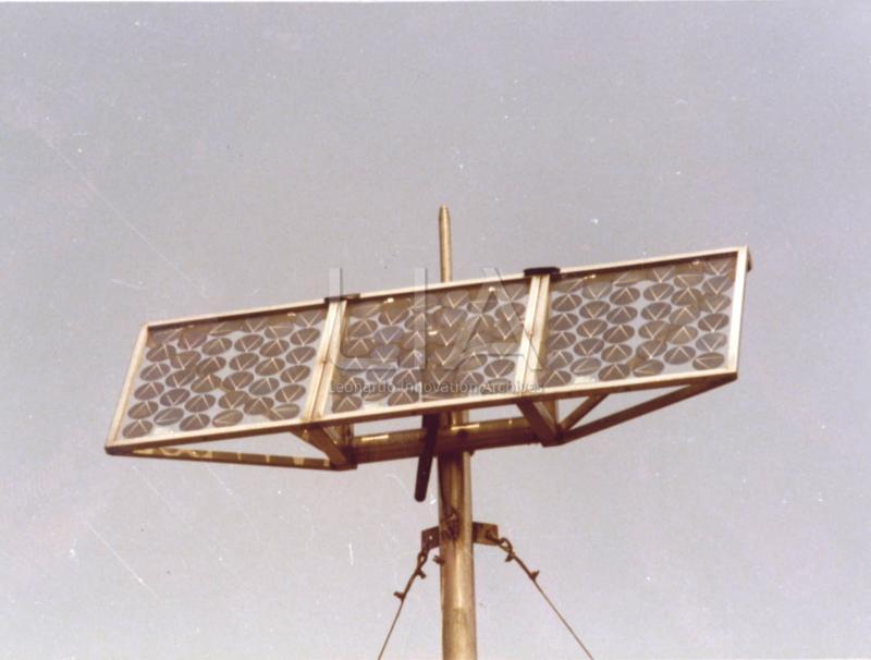 Pannello fotovoltaico Ansaldo per le telecomunicazioni
