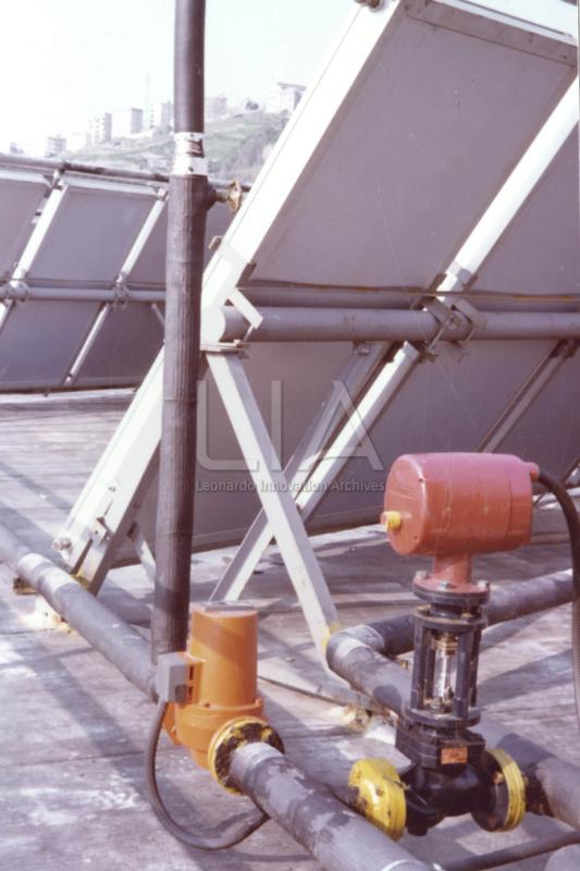 Impianto di pompaggio con pannelli solari