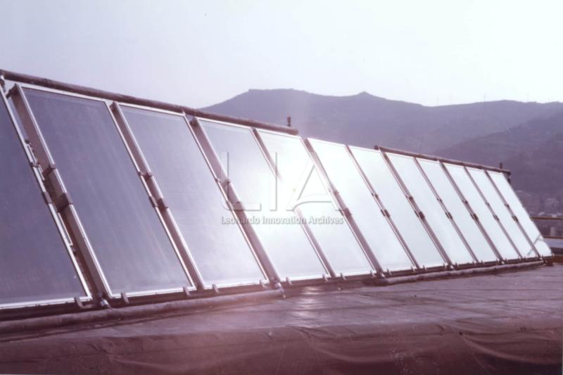 Impianto di pompaggio con pannelli solari