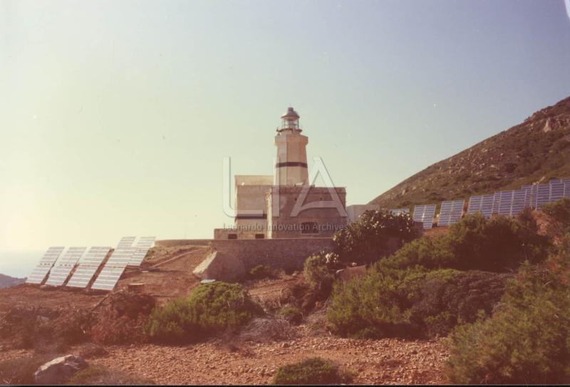 Faro di Marettimo - pannelli fotovoltaici