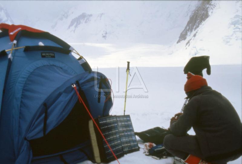 Campo base sul Gasherbrum II (Pakistan), quota 8.035 mt