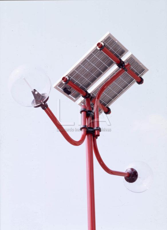 Lampione a energia solare Ansaldo