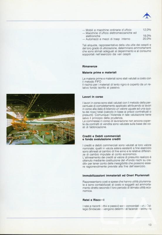 Relazione bilancio esercizio 1984 - p. 15