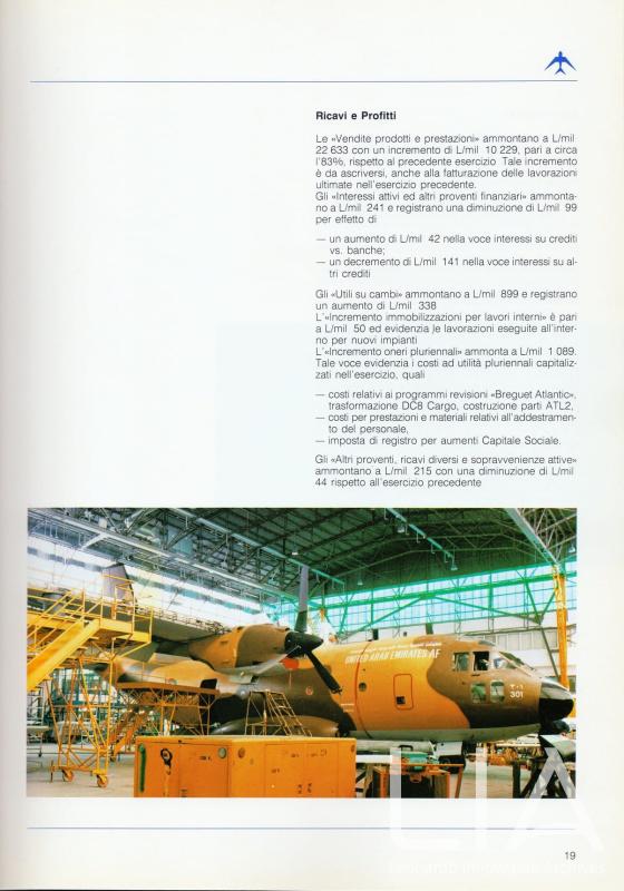 Relazione bilancio esercizio 1984 - p. 21