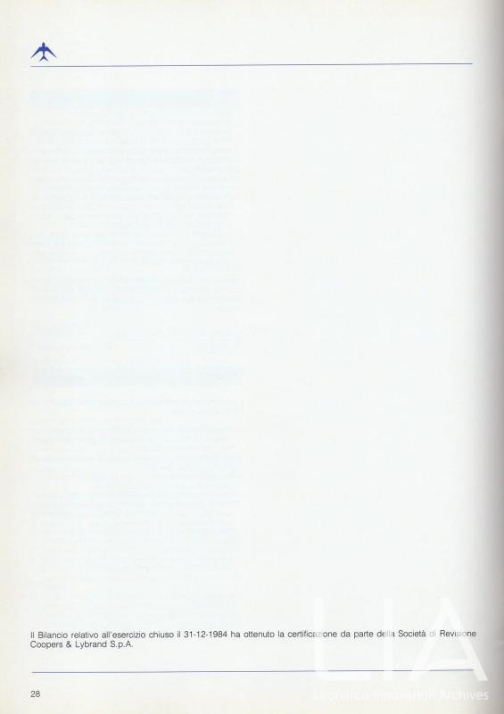 Relazione bilancio esercizio 1984 - p. 30