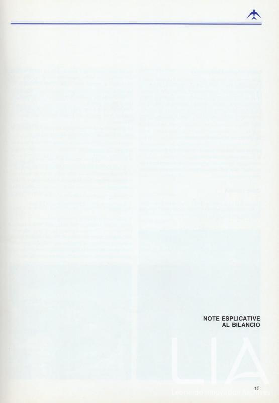 Relazione bilancio esercizio 1985 - p.15