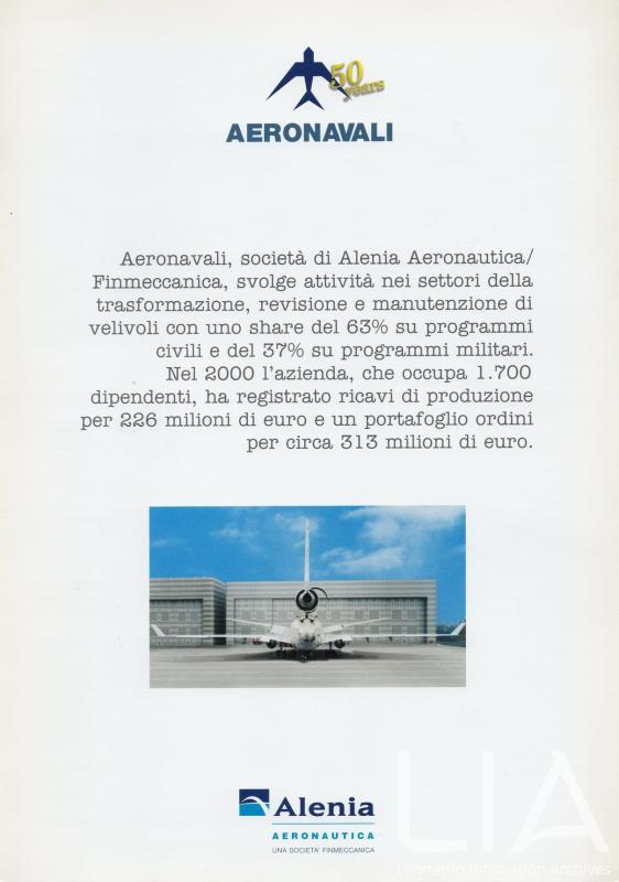 Flayer profilo aziendale 2002 - p.1