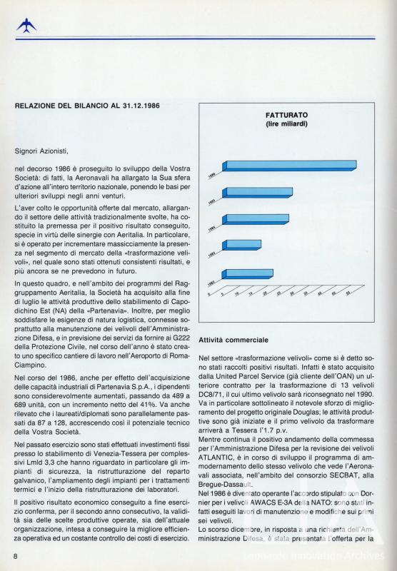 Relazione bilancio esercizio 1986 - p.10
