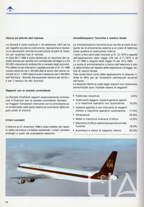 Relazione bilancio esercizio 1986 - p.18