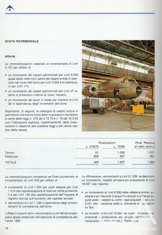 Relazione bilancio esercizio 1986 - p.20