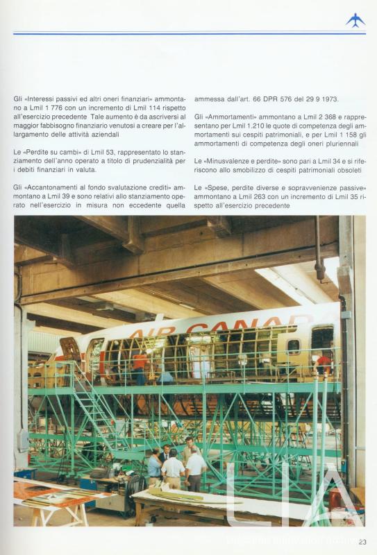 Relazione bilancio esercizio 1986 - p.25