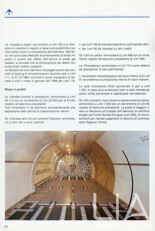 Relazione bilancio esercizio 1986 - p.26