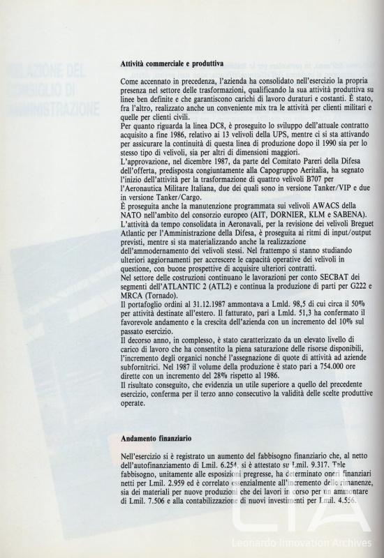 Relazione bilancio esercizio 1987 - p.10