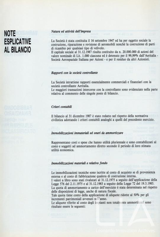 Relazione bilancio esercizio 1987 - p.16