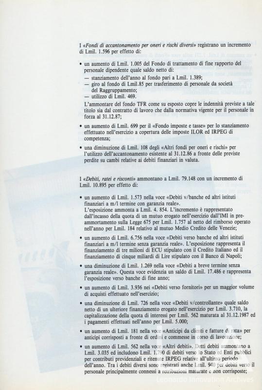 Relazione bilancio esercizio 1987 - p.24