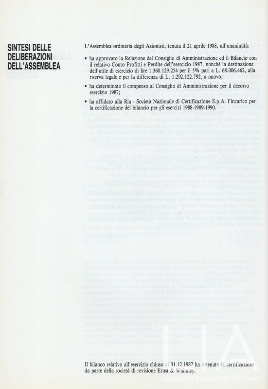 Relazione bilancio esercizio 1987 - p.38