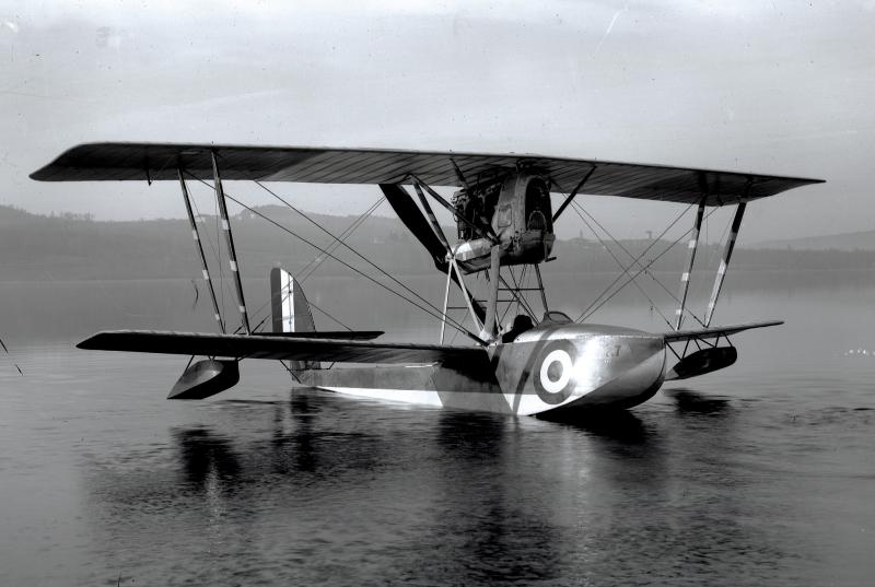 Nieuport Macchi - M.7 sul lago di Varese