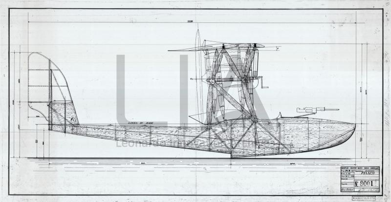 Nieuport Macchi - Idro M.8 - vista laterale