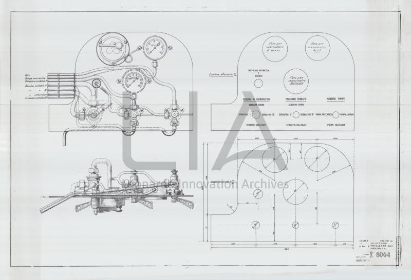 Nieuport Macchi - Idro M.8 - cabina pilotaggio
