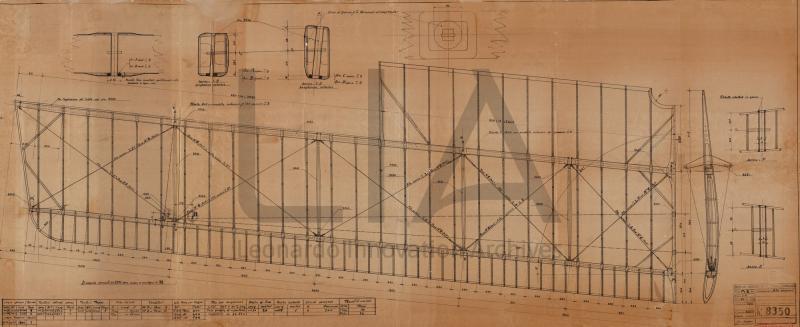 Nieuport Macchi - Idro M.8 - ala superiore