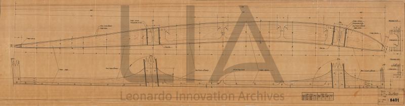 Nieuport Macchi - Idro M.8 - ala inferiore