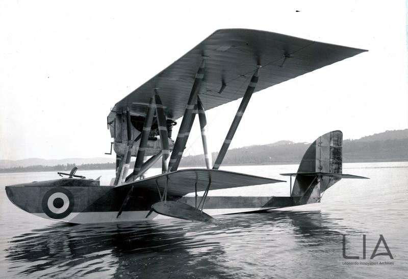 Nieuport Macchi - M.9 - sul Lago di Varese - vista laterale