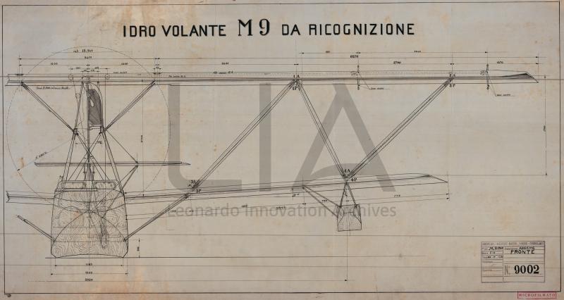 Nieuport Macchi - Idro M.9 - vista frontale