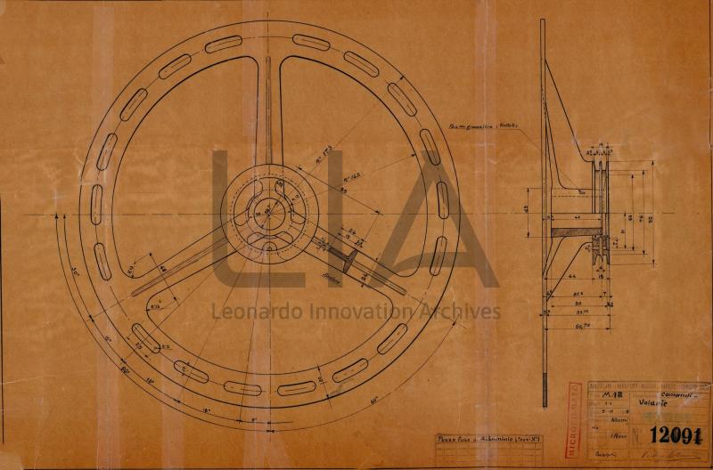 Nieuport Macchi - Idro M.12 - comandi volante