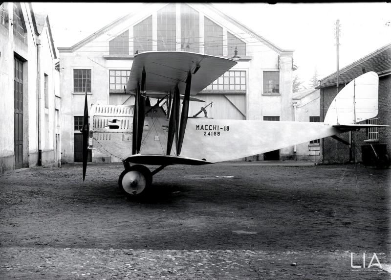Nieuport Macchi - M.15 - matricola 24168 allo stabilimento di Masnago (Varese)