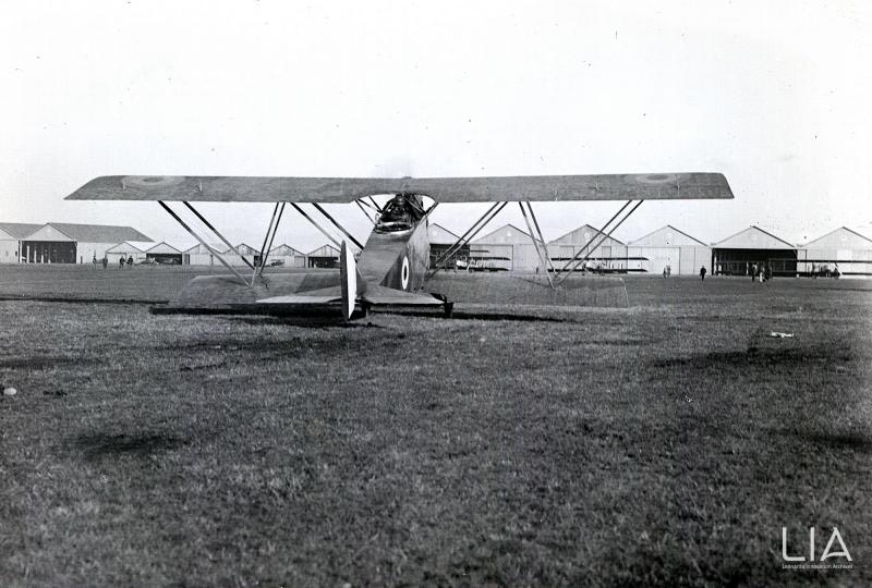 Nieuport Macchi - M.15 pronto al decollo a Malpensa