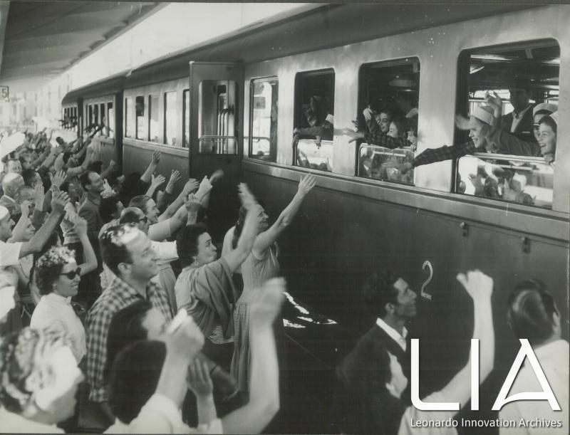 Partenza dalla stazione