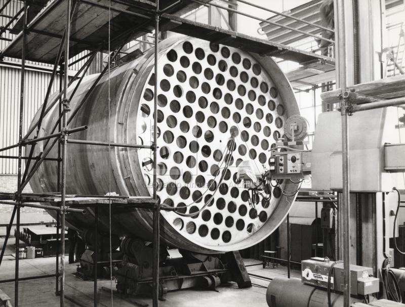 Centrale di Caorso - calotta del reattore