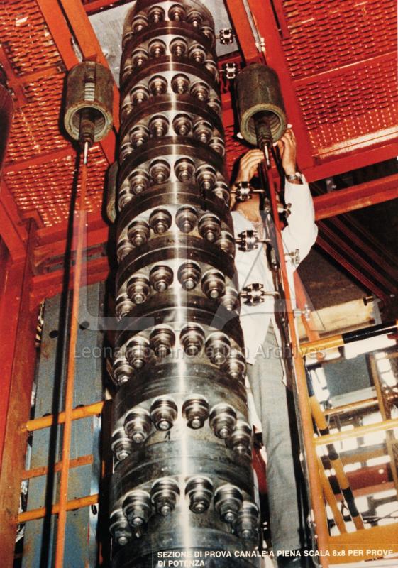 Sezione di prova per prove di potenza